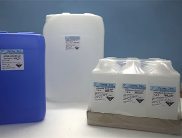 High purity aqueous ammonia