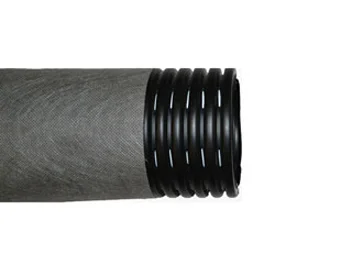 Perforated drainage pipe