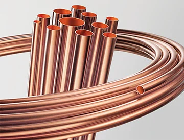 Gas copper pipe