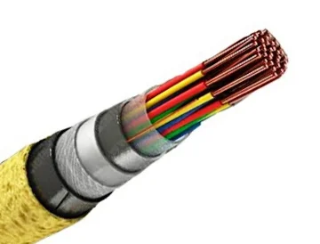 Armored communication cable