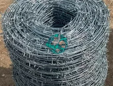 Barbed wire