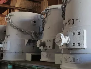 Buckets for ferroalloys