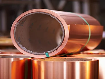 Non-ferrous metal tapes