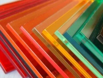 Organic glass sheets