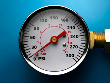 Water pressure gauges