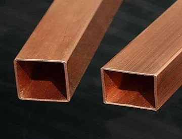Copper square pipe