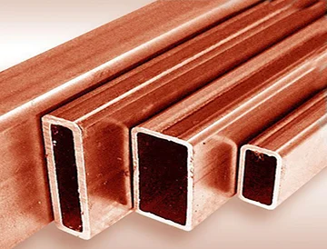 Copper rectangular pipe