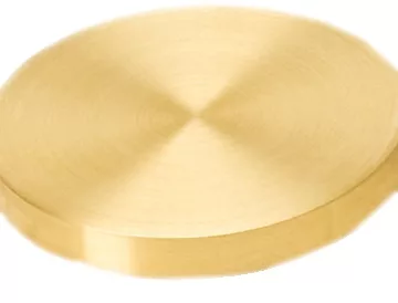 Round gold target