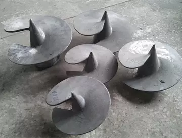 Tips for screw piles
