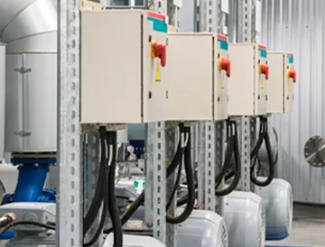 Pump control and protection stations