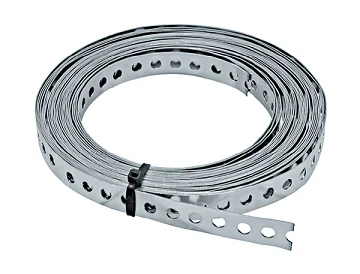 Galvanized perforated tape