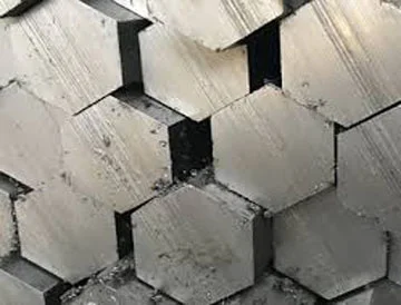 Galvanized hexagon