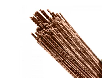 Copper-coated rod