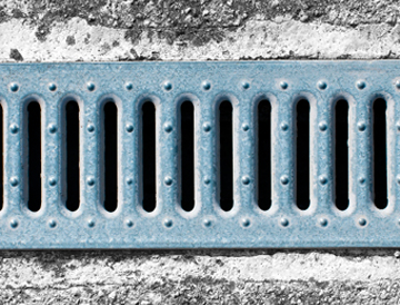 Perforated profiled deck