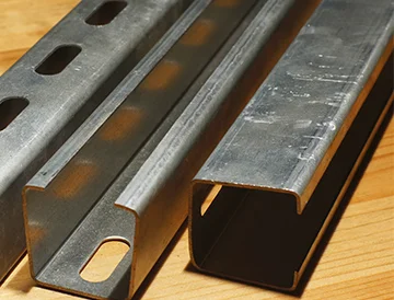 C-shaped stainless profile