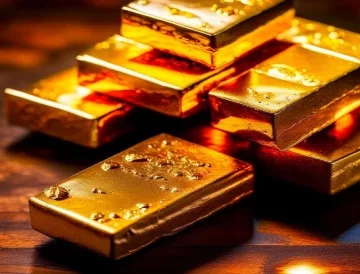 Gold ingots