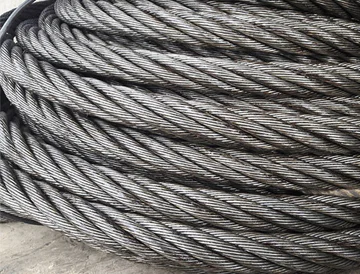 Triple lay steel rope
