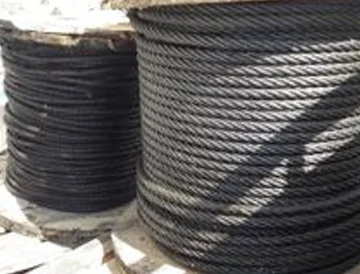 Flat steel rope