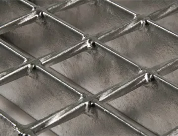 Welded grating deck