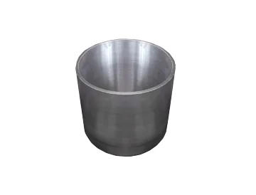 Tungsten crucibles