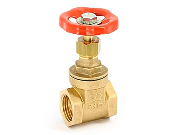 Brass gate valves