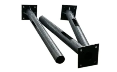 Embedded parts for lighting support foundation