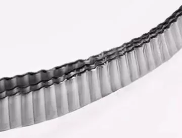 Steel corrugated tape