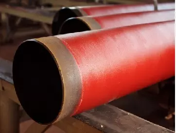 Epoxy pipe coating
