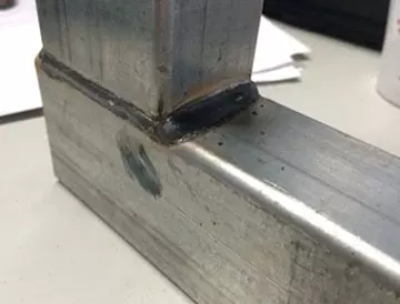 Welding of the profile