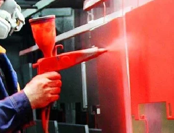 Polymeric coating of metal