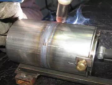 Argon arc welding