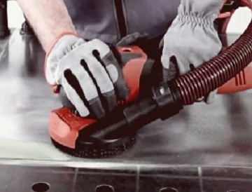 Sheet metal grinding