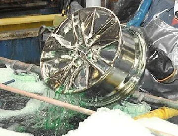 Chrome plating of metal